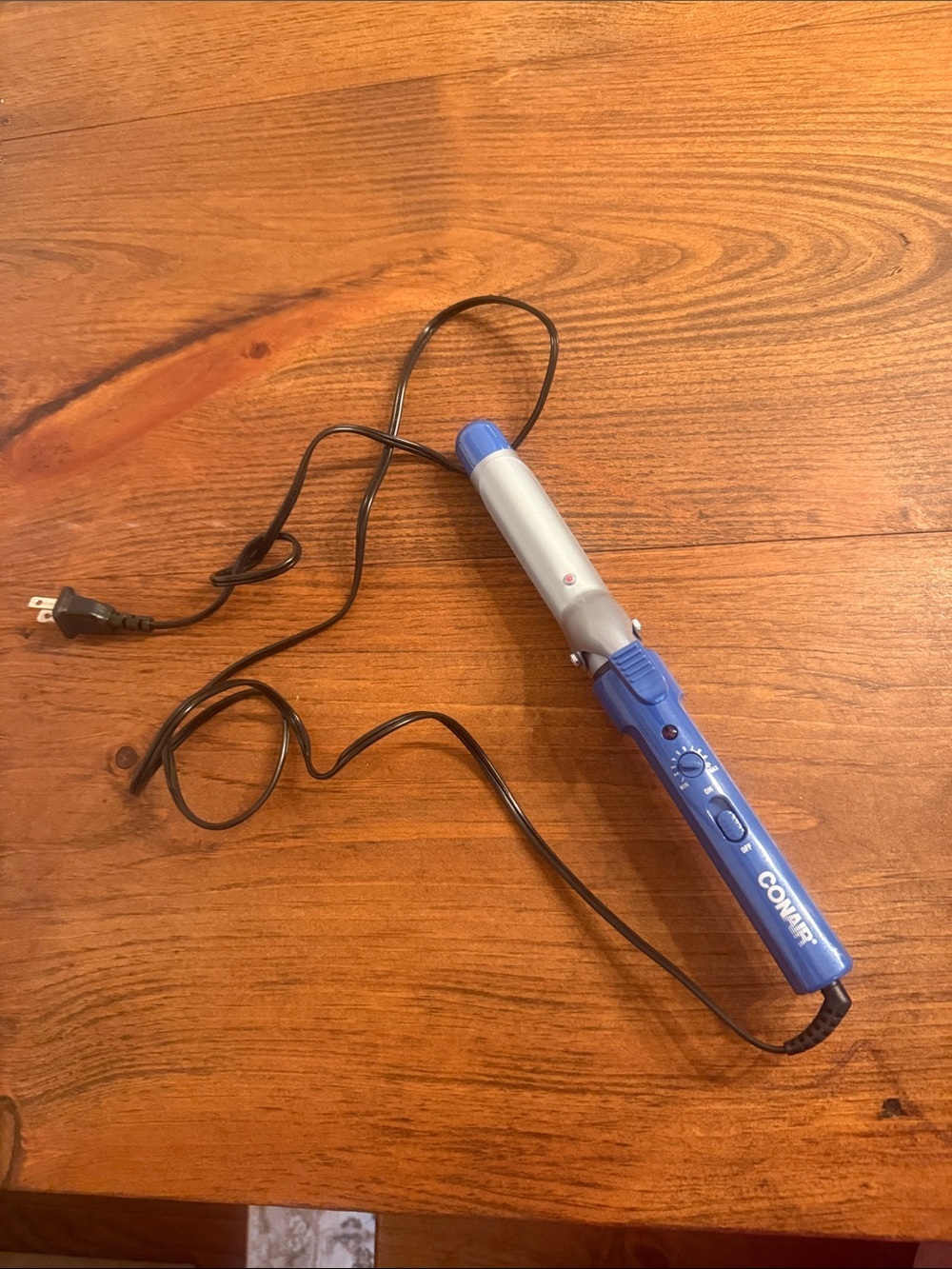 Conair Blue Ceramic Styling Iron - 1" Curling Wand